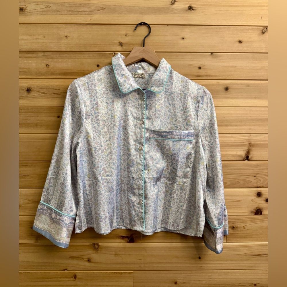 NWT Intimately Free People Size Medium Sweet Talk PJ Top Sunfaded Combo